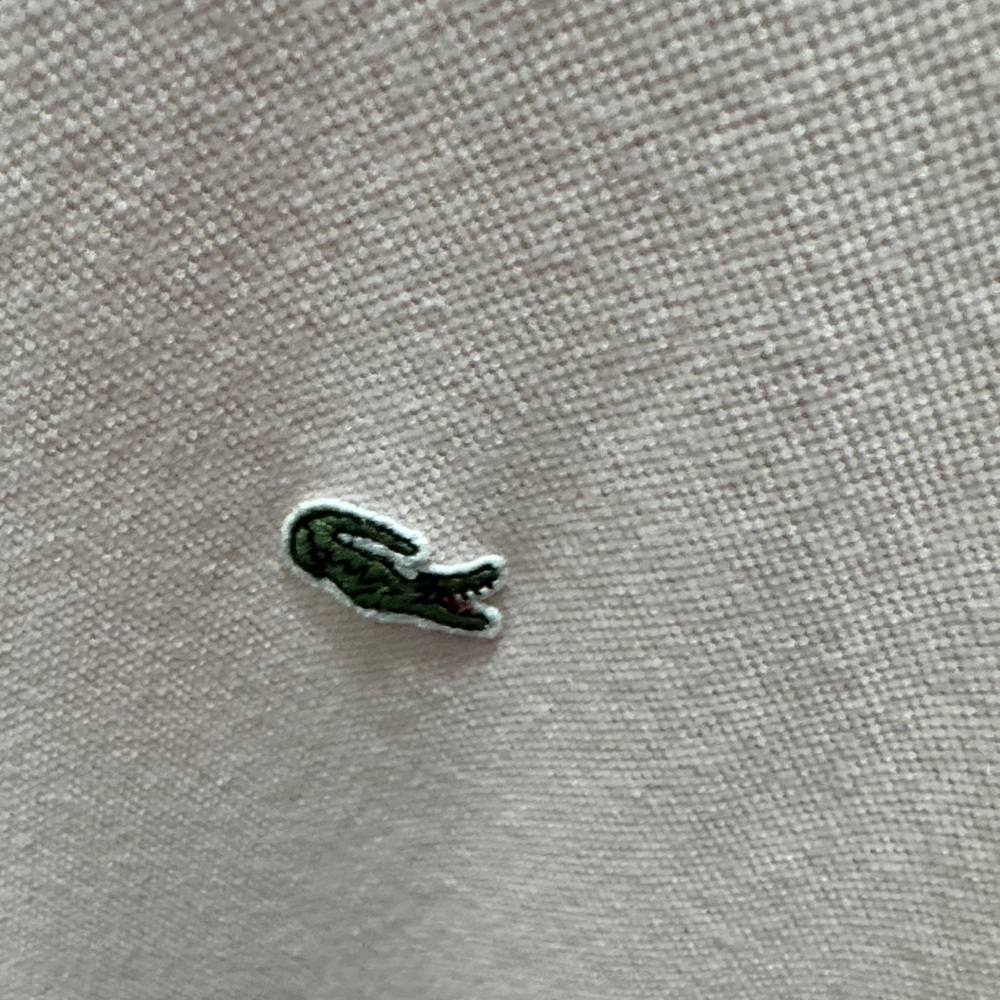 Lacoste men’s Light Pink Polo Shirt - Picture 3 of 5